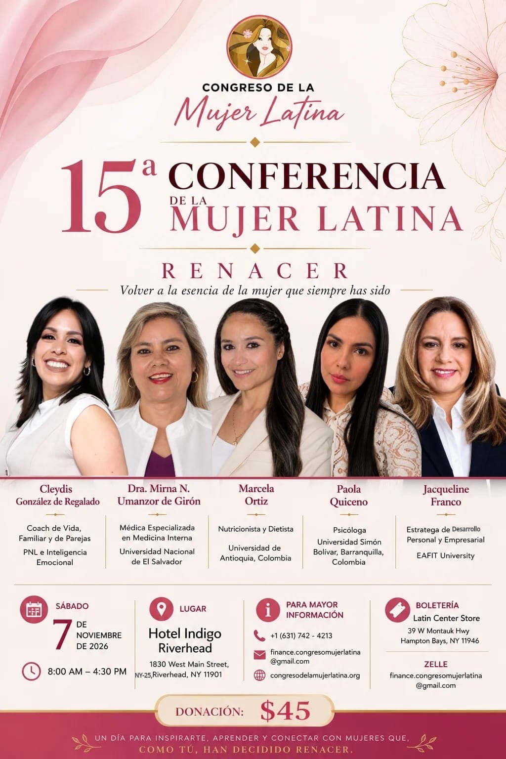 15th Latina Women’s Conference — Renacer